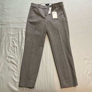 NWT J. Crew grey Cameron 365 straight leg work pants in size 6